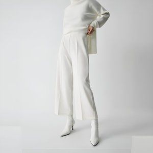 Effortless Wide Leg Culotte Pants (NWT)